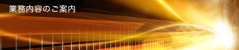 業務内容のご案内